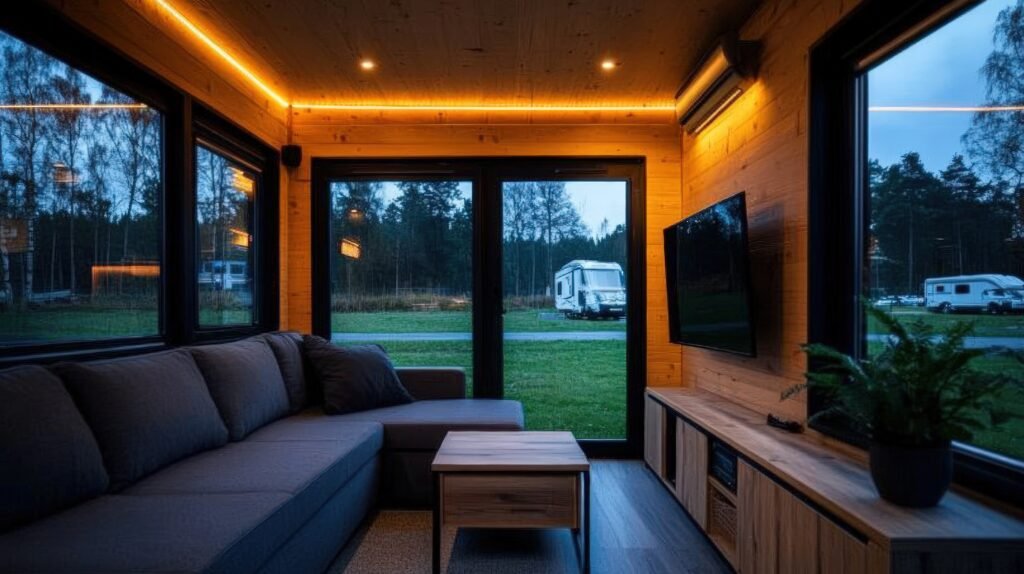 Cozy Cabin Getaway: Modern Tiny Home with Stunning Nature Views